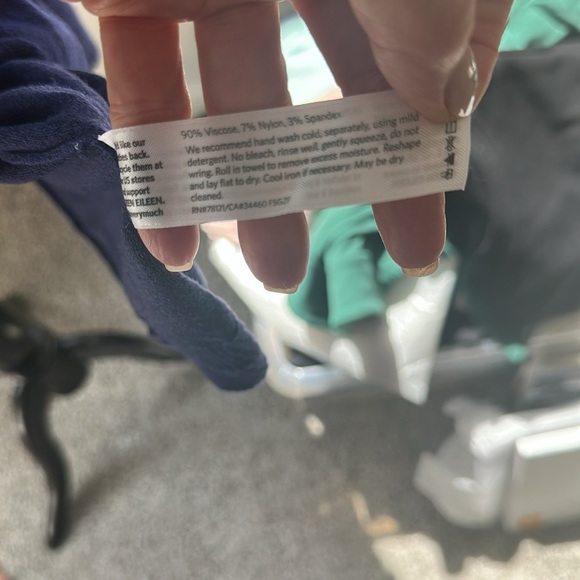 Eileen Fisher Purple Soft & Cozy Knit Jersey Sweater, S/P, EUC - Picture 7 of 7